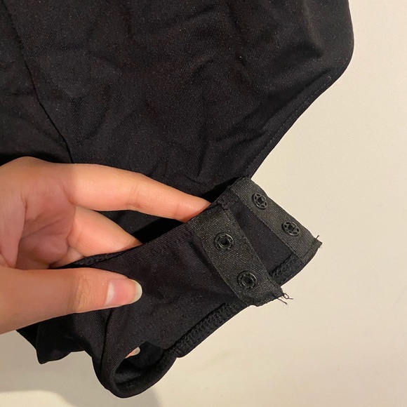 ZARA Women’s Black Turtleneck Bodysuit Size US Medium - Picture 2 of 5